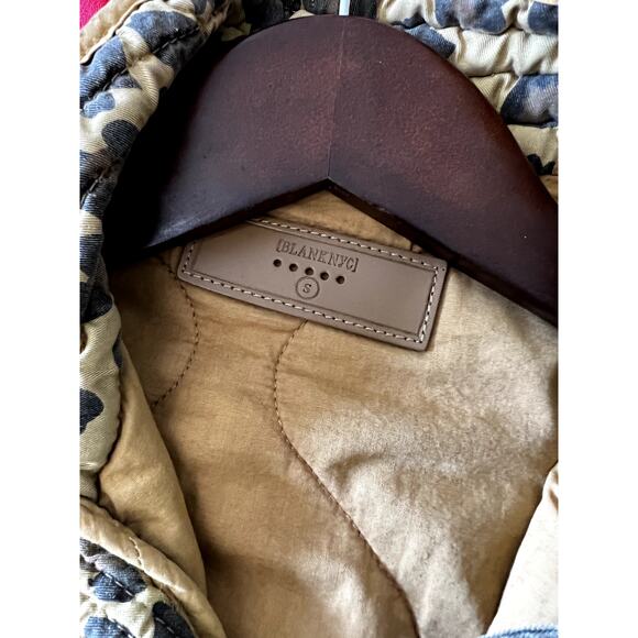 BlankNYC Quilted Animal Print Full Snap Jacket - S - Picture 5 of 5